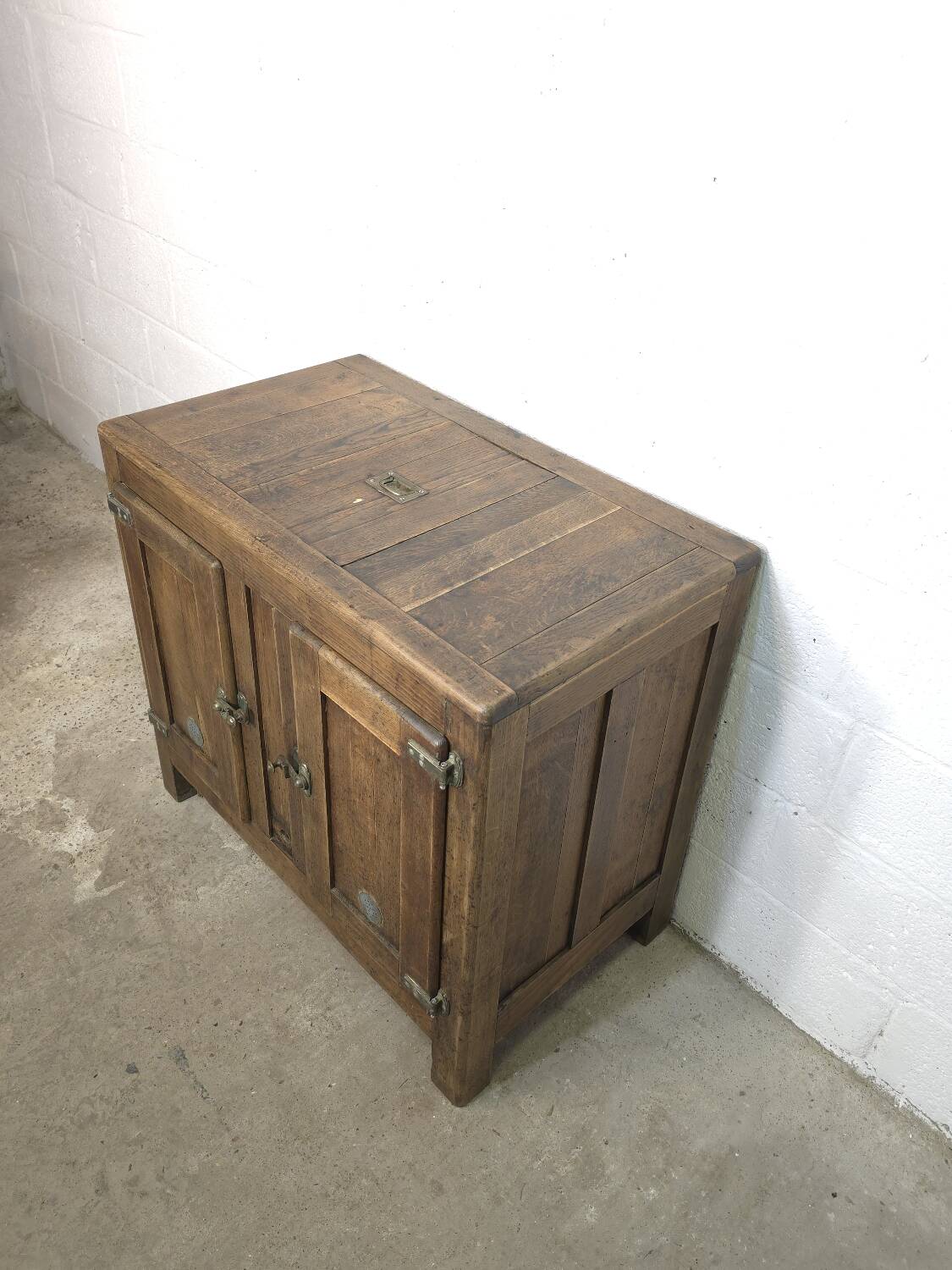 Old icebox cabinet circa 1920