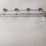 Chrome coat rack