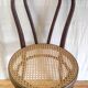 Bentwood and traditional cane chair - mid-20th century