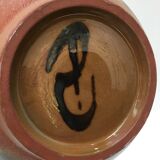 Sandstone dish signed