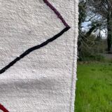 Tapis berbère losanges fluo