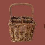 Bottle storage basket