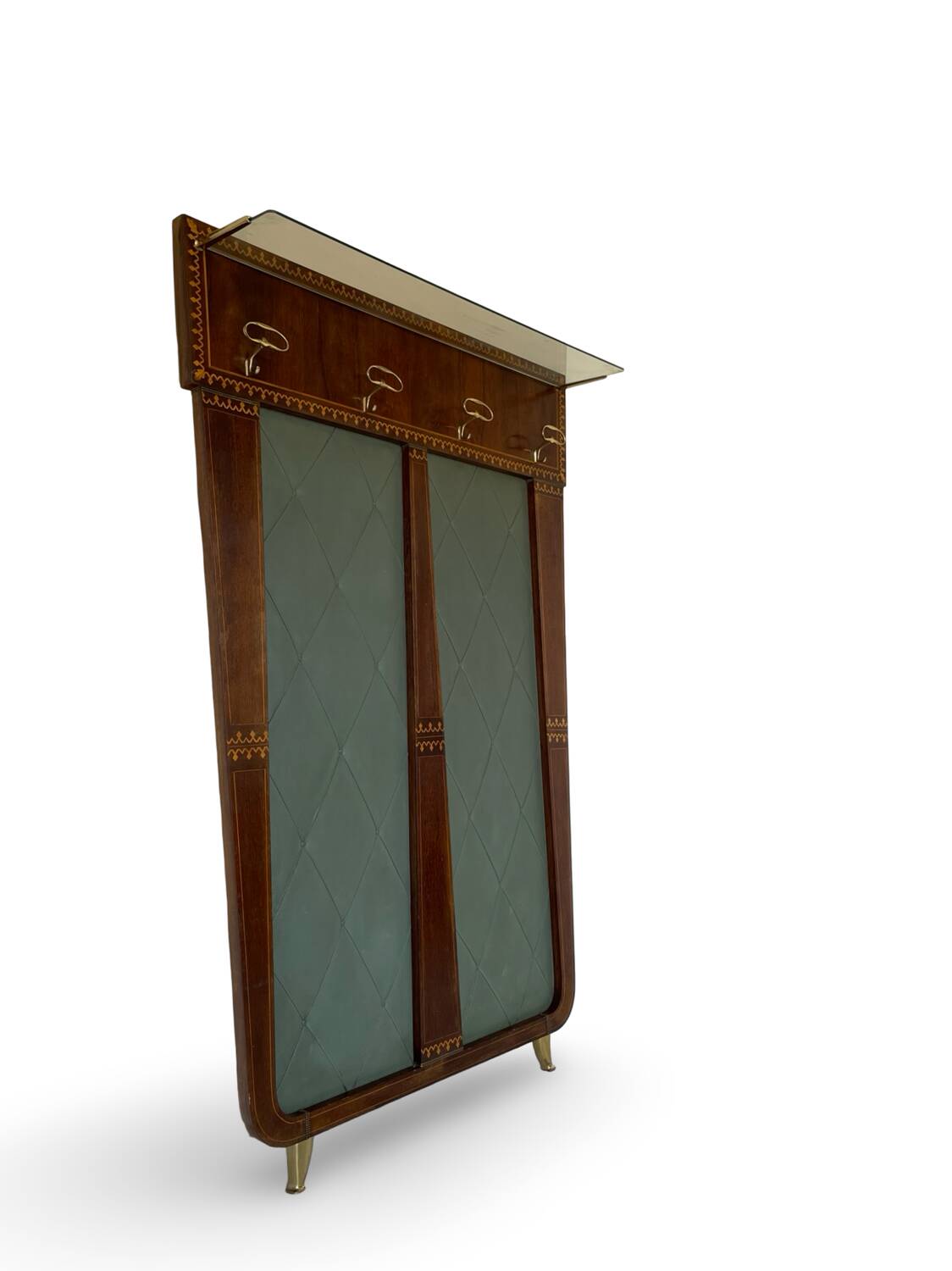 Porte-manteau mural italien des années 60