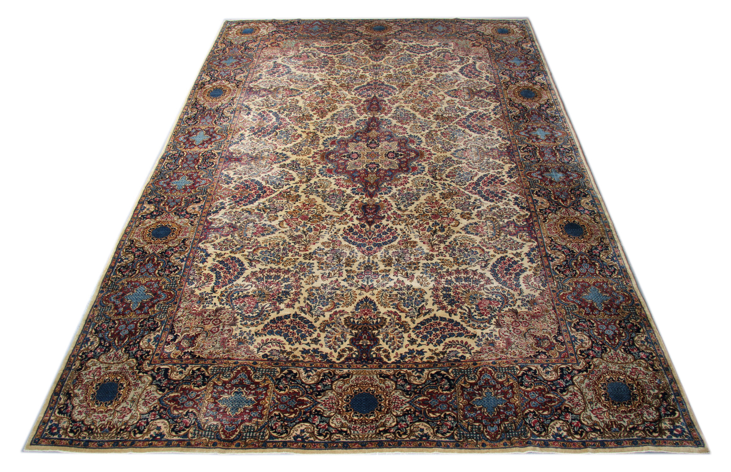 Tapis vintage persian kerman 289x469cm