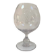 Large engraved grape crystal bowl St Hilaire