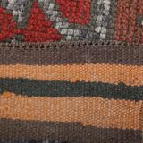 3x10 Mid Century Modern Burgundy Vintage Runner Rug, 97x3235Cm