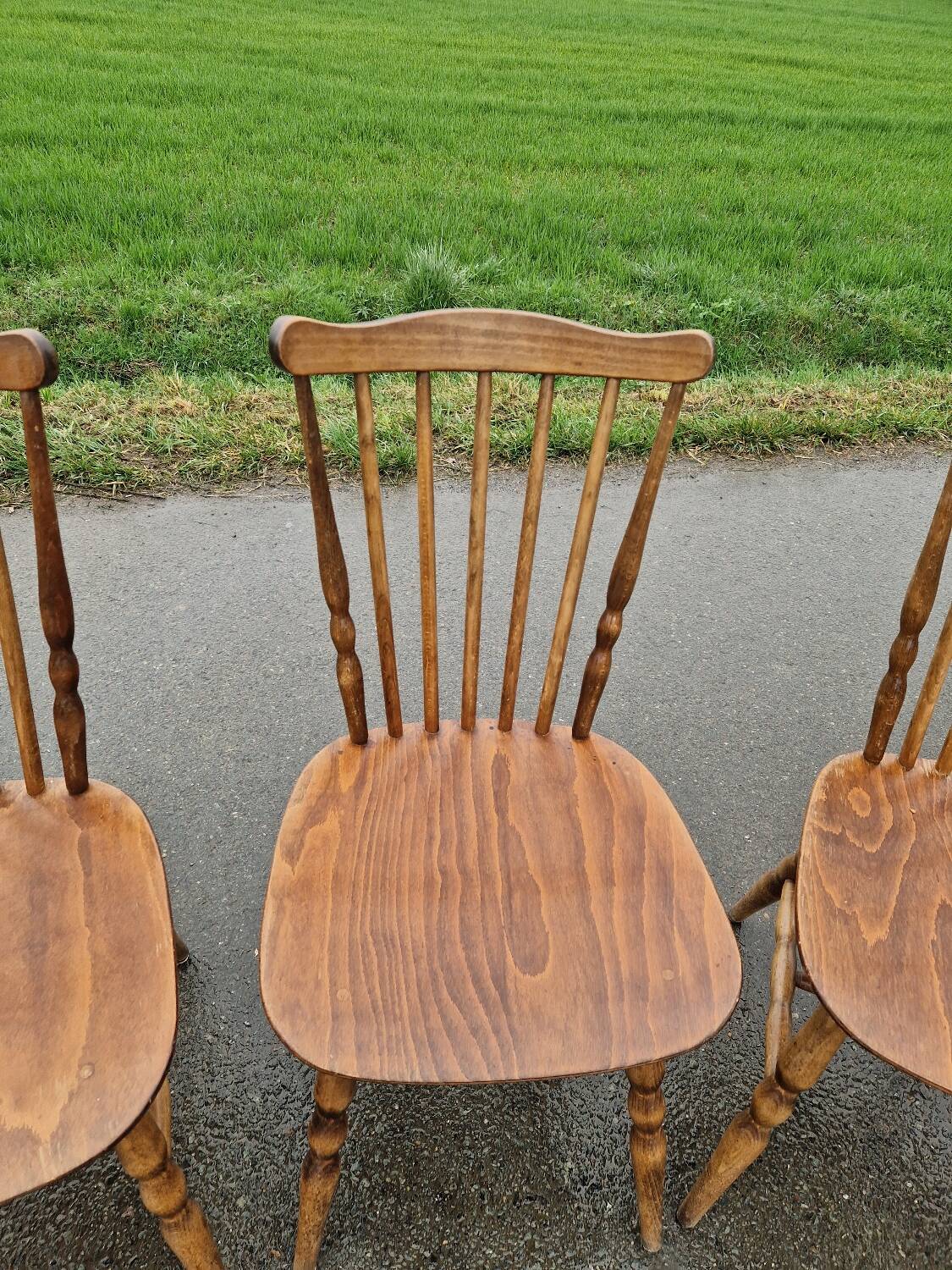 Set of 5 Baumann bistro chairs model Tacoma.