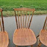 Set of 5 Baumann bistro chairs model Tacoma.
