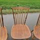 Lot de 5 chaises baumann bistrot modèle tacoma