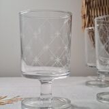 Wine glasses Luminarc limited edition 70s