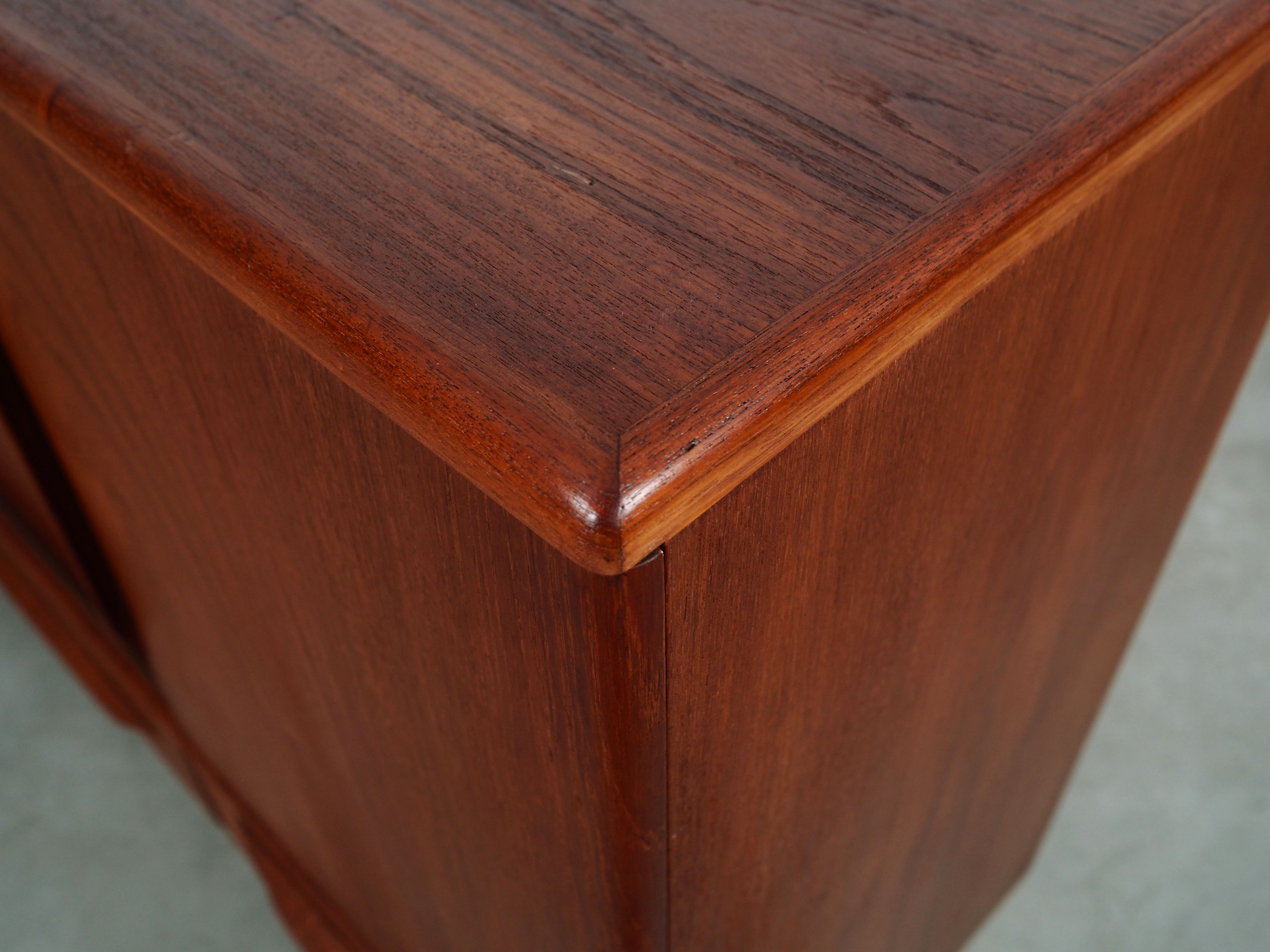 Teak highboard, Danish design, 1960s, designer: Johannes Andersen