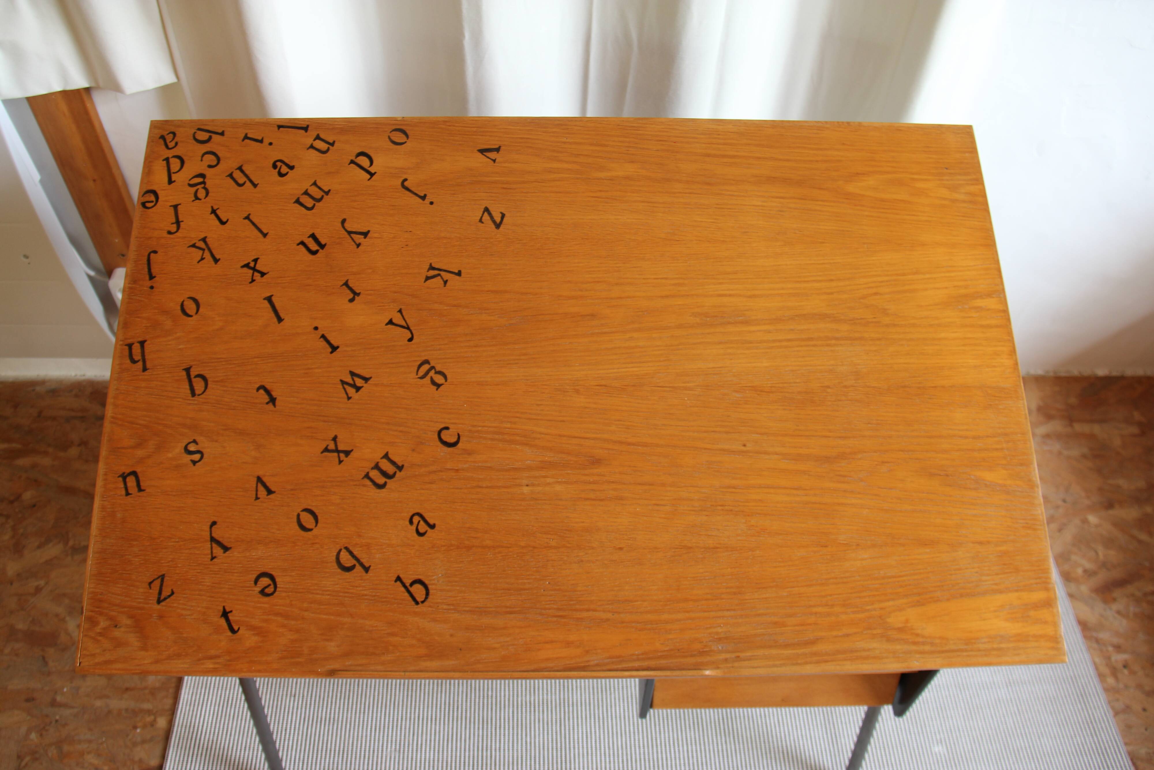 Desk Vintage Drawing Table