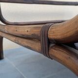 Table basse en bambou