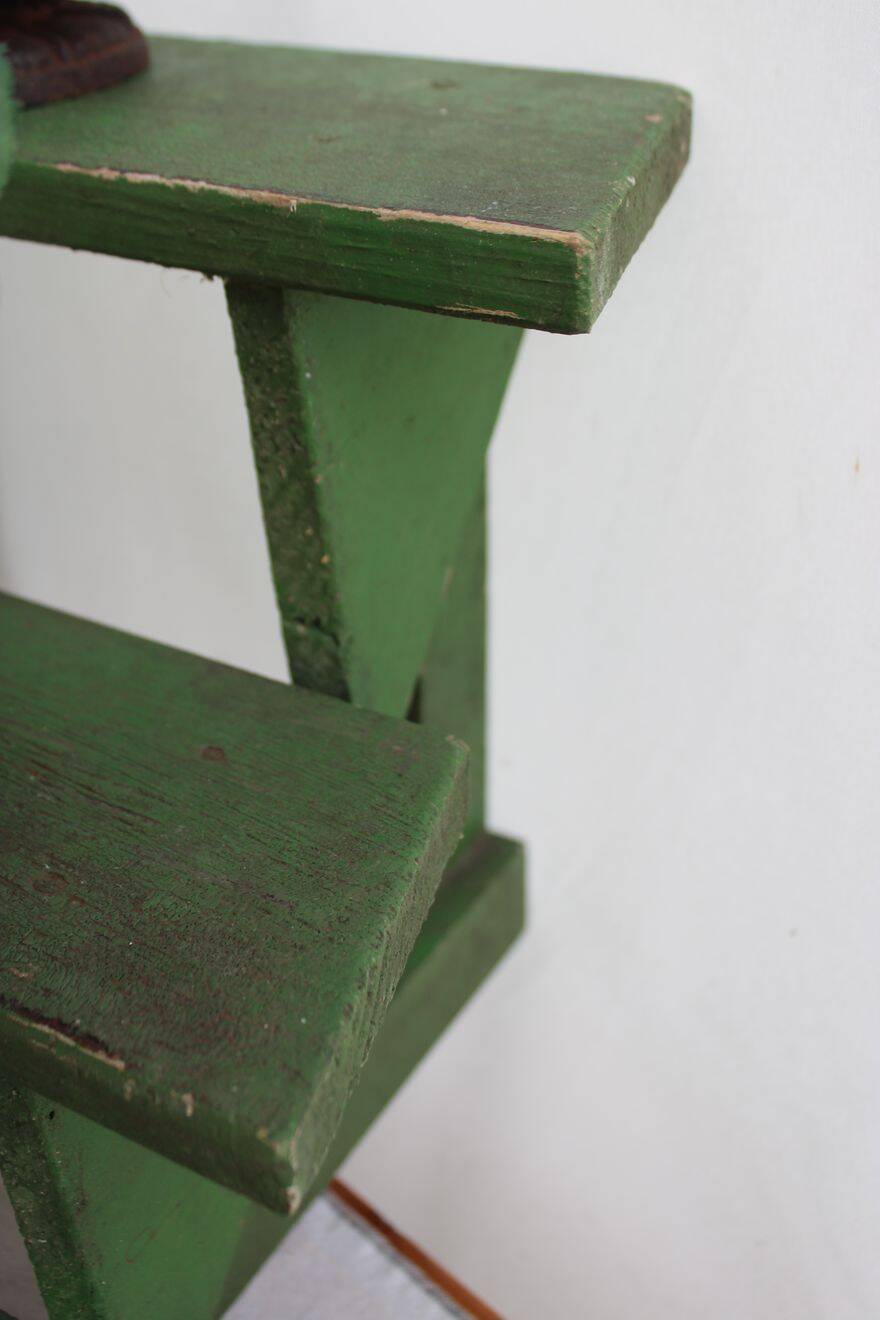 Wooden flower display stand