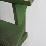 Wooden flower display stand