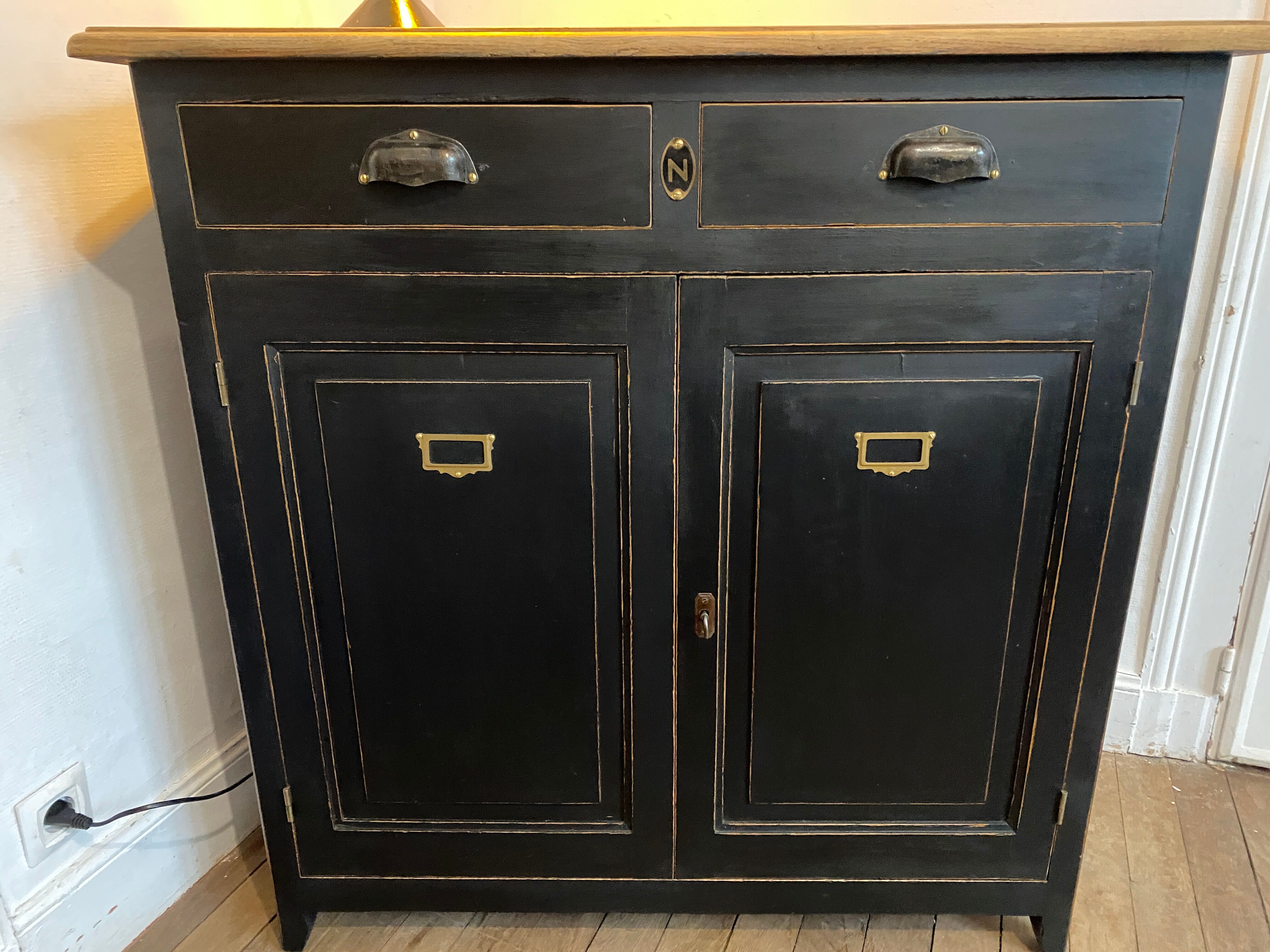 Buffet parisien en chêne