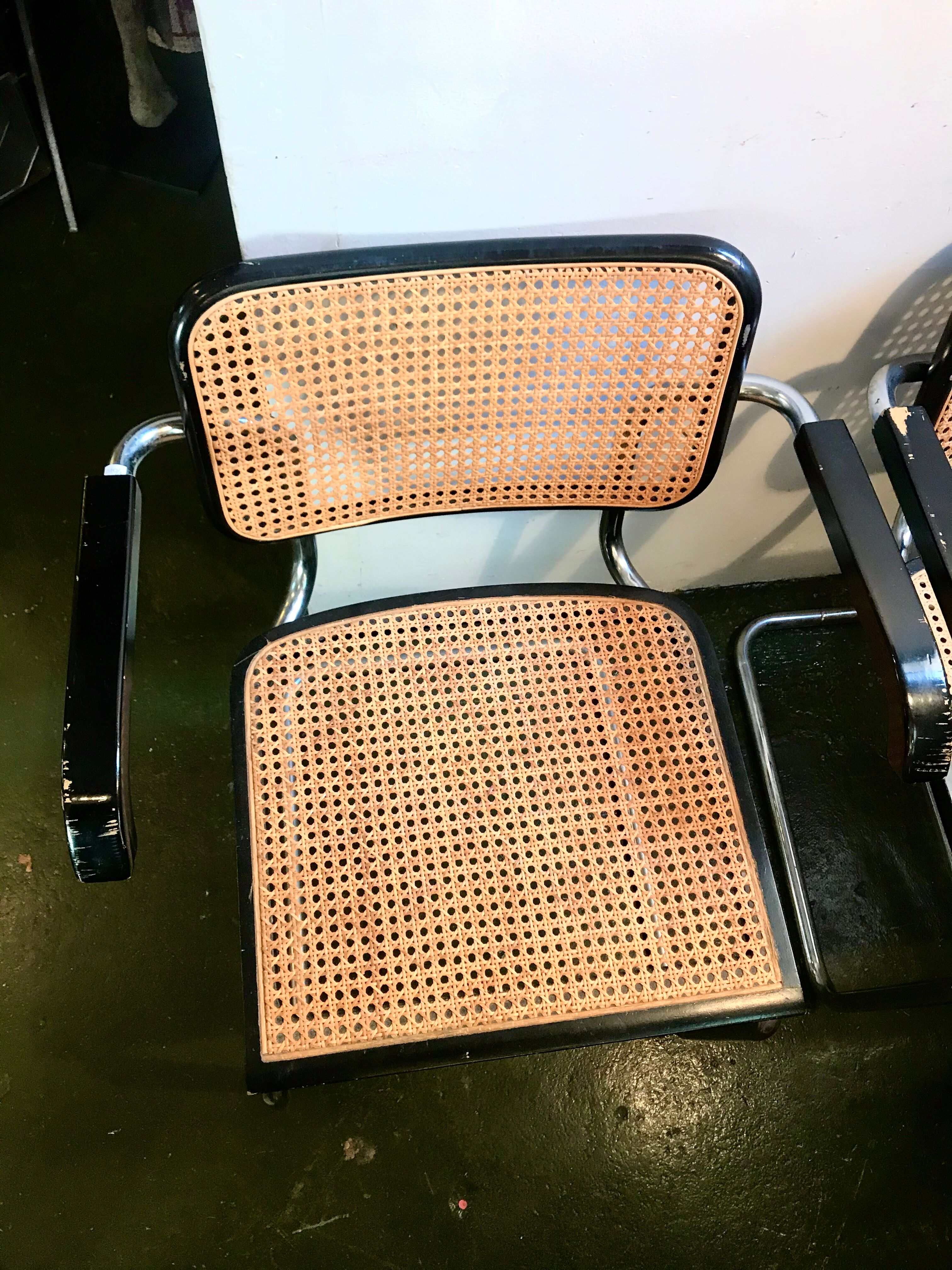 Pair of Marcel Breuer chairs