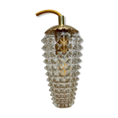Vintage tulip walker in diamond tip glass
