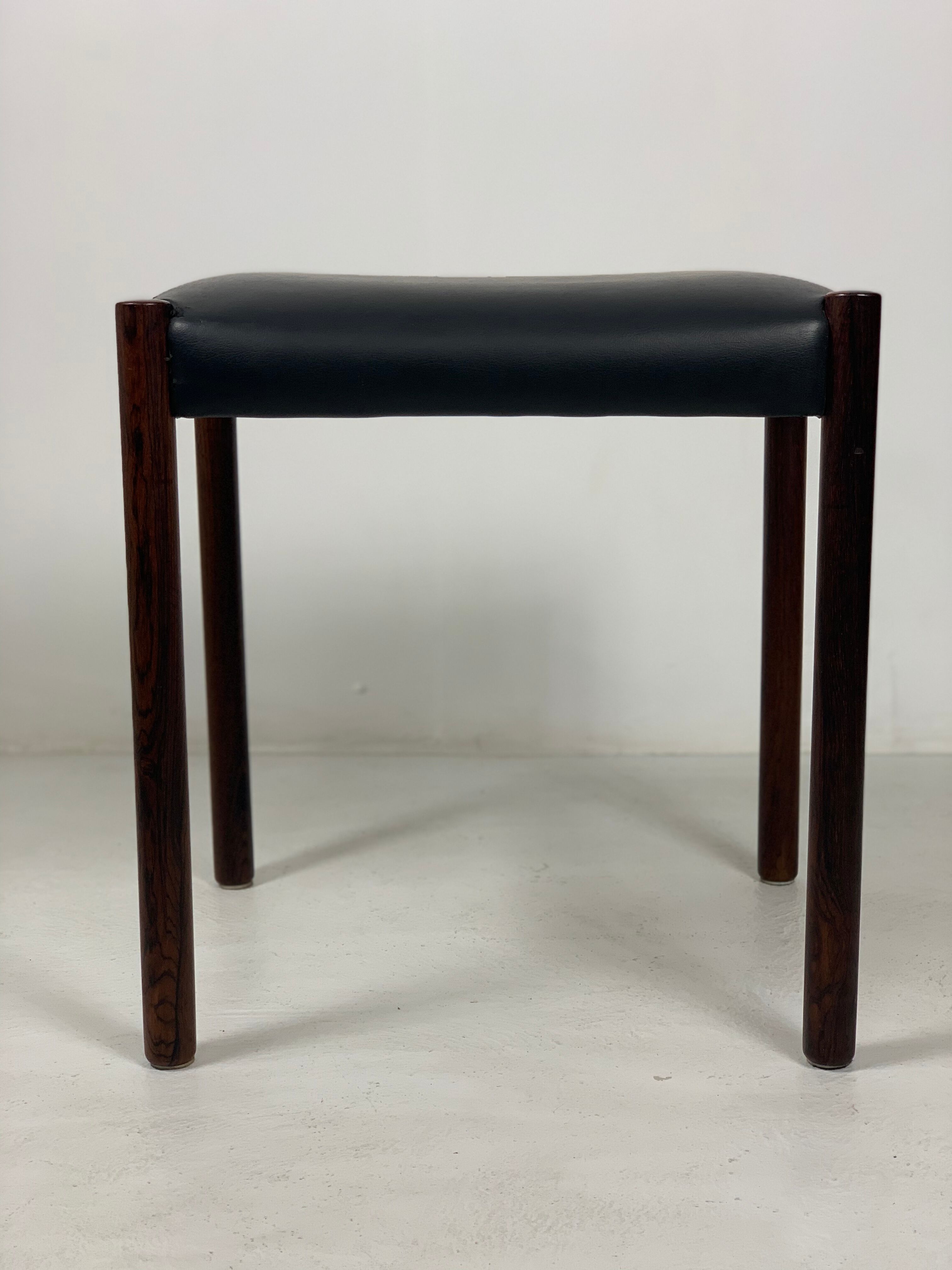 Danish palisander otoman stool 1960