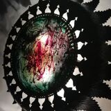 Metallic wall lamp