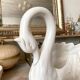 Zoomorphic planter, ceramic swan pocket holder.