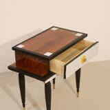 Side table vintage foot compass bis color