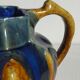 Art nouveau pitcher enamelled earth early twentieth century