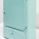 Pharmacy cabinet blue sheet metal