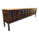 Spanish vintage brutalist oak chest of drawers sideboard cabinet
