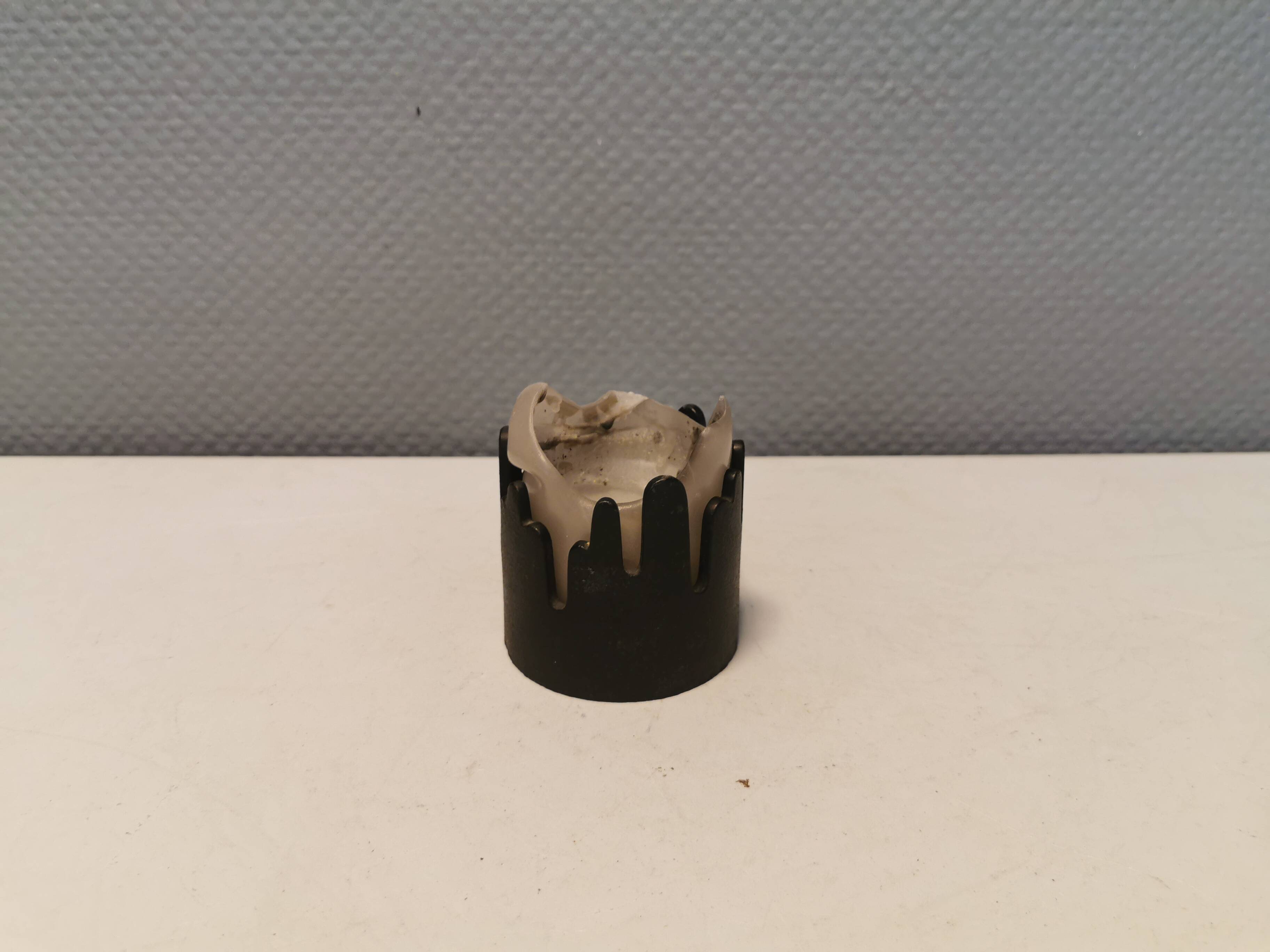 Candleholder made of cast iron, called Summit, Denmark 1970s