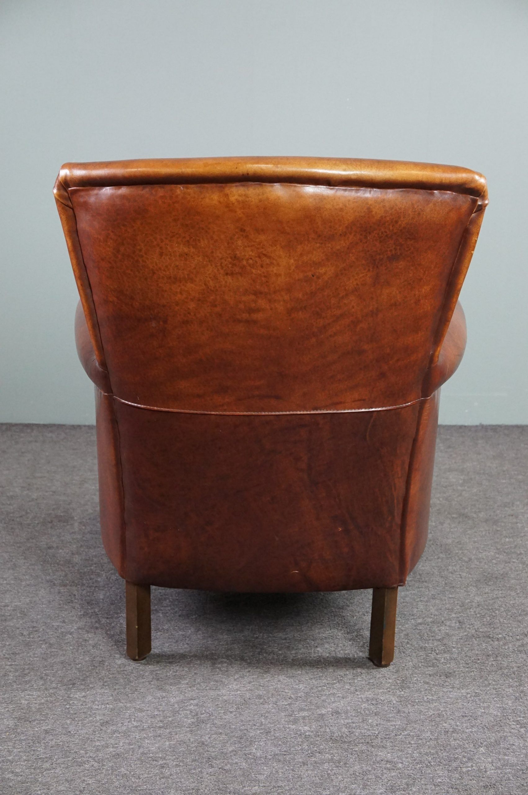 Sheepskin armchair