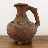 Ethnic terracotta jug