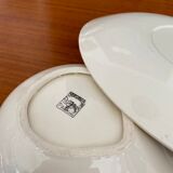 2 cups earthenware Salins vintage 50s