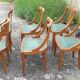Suite de 6 chaises gondole Art Déco 1930