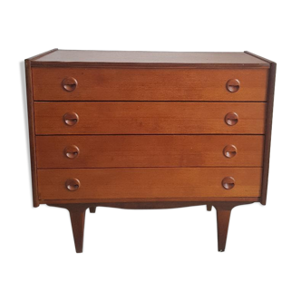 Chest of drawers  Scandinavian circa 1960 - 4 drawers