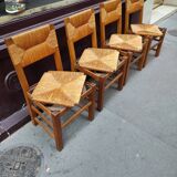 4 mulched chairs 50s