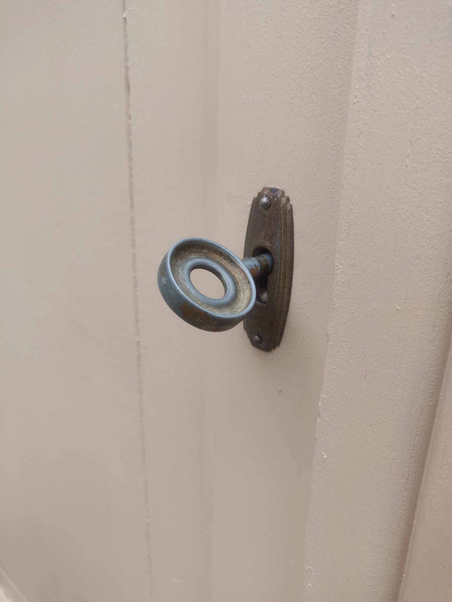 Beige art deco wardrobe