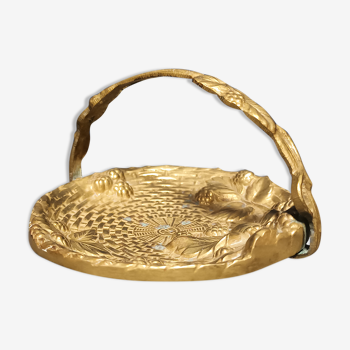 Brass basket