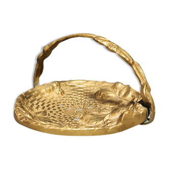 Brass basket