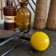 Vintage ball coat rack