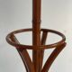 Wooden parrot coat rack, Baumann style, 1970s