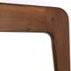 Vintage wooden mirror by Aksel Kjersgaard for Illums Bolighus, 1960s