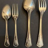Ercuis silver plated cutlery set 46 pieces