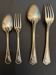 Ercuis silver plated cutlery set 46 pieces