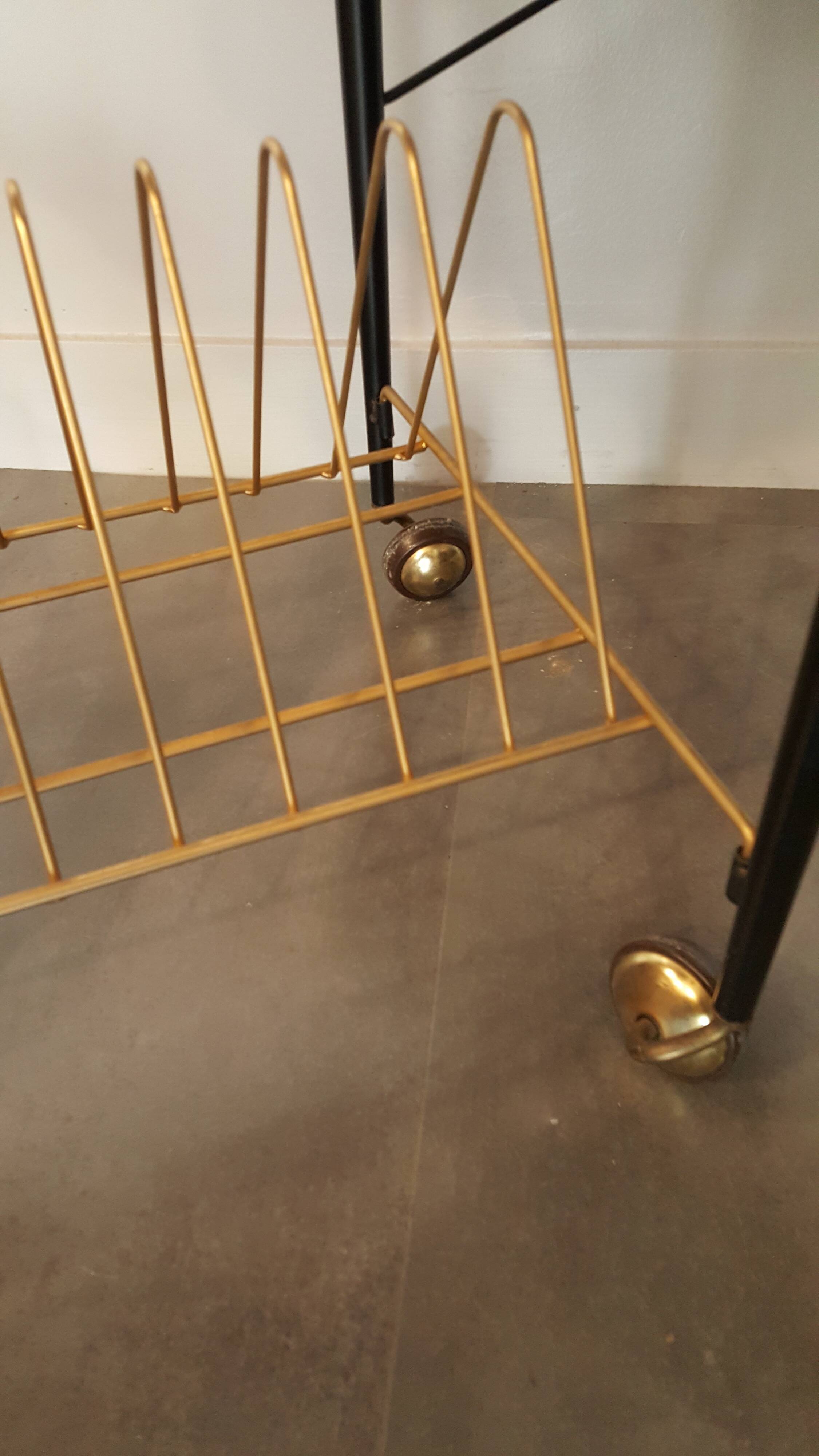 Vintage serving table