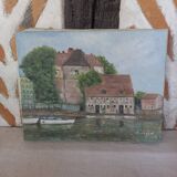 Oil on canvas Honfleur