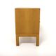 Scandinavian "tambour" chest of drawers in oak, Sweden, 1960
