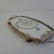 Vintage Art Deco Mirrored Glass Serving Tray with Floral Motif