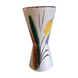 Grey cermal vase / vintage 60-70s