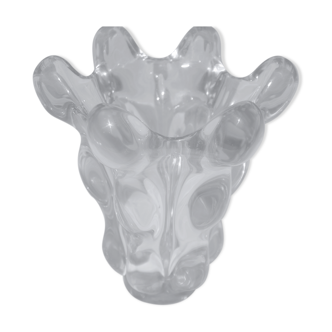 Art deco crystal vase